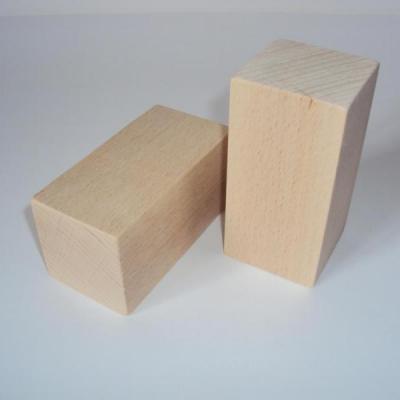 Belle Vous Cube en Bois (Lot de 20) - Petits Cubes en Bois Brut 5 x 5